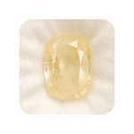 Kirti Sales Gems Yellow Sapphire Pukhraj 5.00 Ratti GGTL Certified from Sri Lanka (Ceylon) Natural Original AAA++ Quality Loose Gemstone