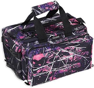 Bulldog Cases Deluxe Muddy Girl Range Bag with Strap, Camo/Black