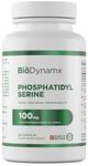 BioDynamx Phosphatidylserine | 90 High Strength Vegan Phosphatidyl Serine Capsules - 100mg Active Phosphatidylserine per Serving | Non-GMO, Gluten & Dairy Free | Made in The UK