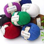 10 skeins YarnArt Jeans, Amigurumi Cotton Yarn, Knitting Yarn, Crochet Yarn, Baby Yarns, Amigurumi