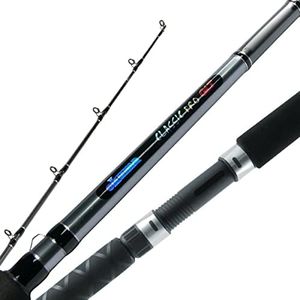 Okuma Classic Pro GLT Downrigger Rod (8-20 Lbs, 7-Feet 6-Inch, Medium-Light), Gloss Black & Mirrior Silver