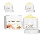 Vitamin K Cream with Arnica - Dark Circle & Skin Appearance Improver | Non-Greasy Formula for Under Eyes, Bruises & Veins | Fragrance-Free