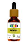 Organix Mantra Lemongrass Essential Oil for Skin Cleansing & Nourishing, Hair & DIY - 100% Pure Natural & Steam Distilled Oil - 15ML
