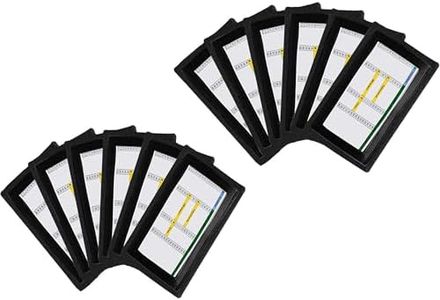 QB Wristband- Football Playbook Wristband with 3 Compartments Black Youth | 12-Pack