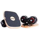 Zodae Zodae Portable Roller Road Drift Skates Plate with Cool Maple Deck Anti-Slip Board Split Skateboard with PU Wheels High-end Bearings (Single Pattern)