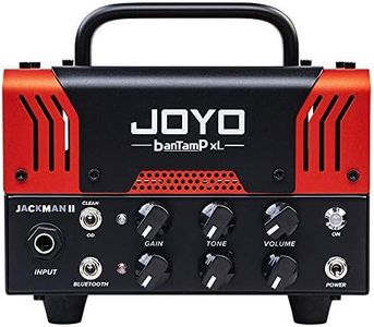 JOYO JACKMAN II Amplifier 20 Watt Hybrid Mini Tube Head Bluetooth BanTamp XL Series with Foot Switch
