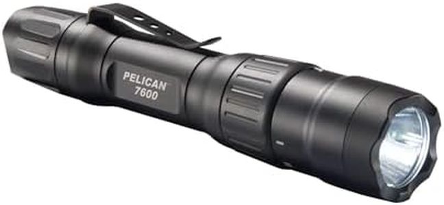 Pelican 7600 Rechargeable LED Tactical Flashlight (Black)