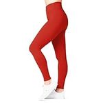 SATINA High Waisted Leggings for Women | Women’s Leggings in Capri & Full Lengths | Yoga Pants | Regular & Plus Sizes