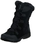 Columbia Womens Ice Maiden II, Black/Columbia Grey, 8 Wide US