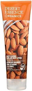 Desert Essence Organics Almond Hand And Body Lotion, 8 Ounce - 6 Per Case.