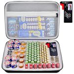 PAIYULE Battery Organizer Storage Box with Battery Tester (BT168), Case Bag holder fits for 140 Batteries AA AAA AAAA 9V C D Lithium 3V(Not Includes Batteries)