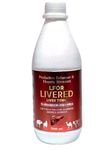 Red Deer - L for Livered Liver Tonic | Poultry Liver Tonic for Cow, Buffalo, Horses, Pigs, Goats, Sheep, Pigeons, and Birds Health Supplements | 3-in-1 Tonic for Liver Disorders | 500ml (Pack of 1)