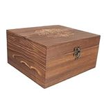 Alipis Box Wine Glass Wooden Box Wi