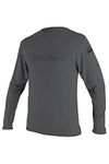 O'Neill Men's Basic Skins UPF 50+ Long Sleeve Sun Shirt,Smoke,X-Large