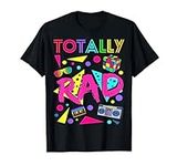 Totally Rad 1980s Vintage Eighties Costume Party t-shirt T-Shirt