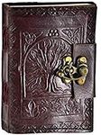 Leather Celtic Tree of Life Book of Shadows Blank Spell Book Wicca