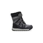 Merrell Kid's Snow Crush 2.0 Waterproof Boot, Black/Grey, 6 US Little Kid