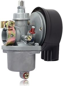 FLYPIG Bicycle Bike Carburetor Carb for 49cc 50cc 60cc 66cc 80cc 2 Stroke Motorized Bike Bicycle Engine Motorbike Carborator 2-Cycle PK80 Bicycle Engine