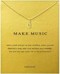 Friendship Note Necklace Lucky Comp