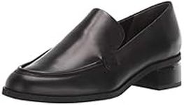 Franco Sarto Women's Newbocca Loafer, Black, 8