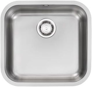 Franke Base 110-45 Undermount Stainless Steel Kitchen Sink 494 x 464mm