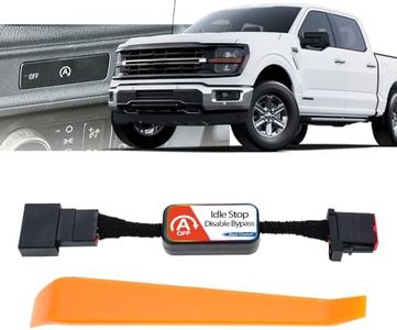 2025 F-150 Exclusive Auto Start Stop Eliminator, Easy Install Auto Start Stop Eliminator 2025 F-150-Turn Off Idle Engine Stop Start System Disabler Harness -Plug Play Error Free F-150 Accessories