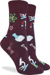 Good Luck Sock Women's Science Lab Socks, Adult