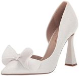 Betsey Johnson Women's Nobble Pump, Ivory, 8.5