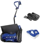Snow Joe 24V-SS13 24-Volt IONMAX 13-Inch, Cordless Snow Shovel Kit, (w/ 4.0-Ah Battery + Charger) Blue