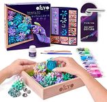 Art Kit Tenderness | Succulents Art Set 3D for Home Wall Decor | Craft Kits for Adults and Teen | Craft Box with Modeling Clay for Succulents | Hobby Kits Succulent DIY Kits