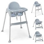 BABY JOY Baby High Chair, 4 in 1 Co