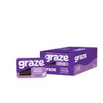 Graze Cocoa Vanilla Protein Oat Flapjacks, Vegetarian Healthy Snacks, High in Fibre, 3 Bars per Punnet, Whole Oats & Natural Flavours (9 x 53g Snacks)