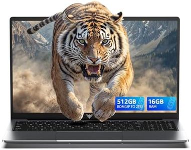 KAIGERR Laptop, 16GB DDR4 512GB SSD Laptop Computer, 16.0inch Windοws 11 Laptop with Ιntel 12th Quad-Core Processor(Up to 3.4GHz), 1920P FHD Display, WiFi 6, USB3.2, Type_C