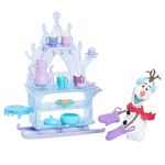 Mattel Disney Frozen Olaf Doll & Accessories, Treat Sled Playset with Olaf Doll, Treat Cart, Food & More Inspired by Frozen: Winter Festival, JBG55