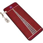 MediCrystal Far Infrared Mat - Negative Ions - FDA Registered Manufacturer (Midsize 59" L x 24" W Amethyst Tourmaline)