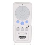 ANDERIC RRTX012 for Harbor Breeze A25-TX012 A25-TX025 Ceiling Fan Remote Control