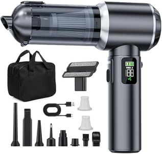 Car Vacuum Cleaner Cordless,23000PA High Power Mini Vacuum Cleaner,Rechargeable Handheld Vacuum Cleaner,Car hoovers for Pet Hair, Home, Office, Kitchen