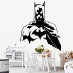 Gadgets WRAP Superhero Batman Removable Art Vinyl Wall Stickers for Boys Kids Game Room Bedroom Decoration Wall Decal House Decor