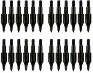 24pcs 100 Grain Archery Field Points Practice Field Tips, Archery Target Practice Hunting Arrow Tip for Recurve, Compound Bow Crossbow, Screw-in 100 Grain