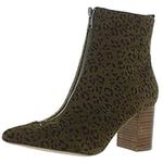 Coconuts by Matisse Womens Clarissa Ankle Boots Green 7.5 Medium (B,M)