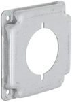 Hubbell Raco 810C 30-50A Receptacle 2.141-Inch Diameter 4-Inch Square Exposed Work Cover