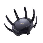 ASUS RT-AX89X (AX6000) Dual Band 12-stream WiFi 6 Extendable Gaming Router, Dual 10G Ports, Gaming Port, Mobile Game Mode, Subscription-free Network Security, Instant Guard, VPN, AiMesh Compatible