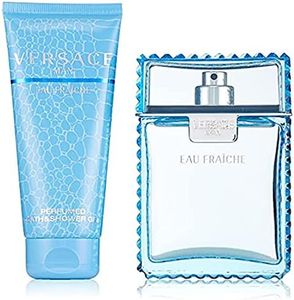 Versace Man Fraiche Eau de Toilette Gift Set for Him (Pack of 2)