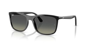 Ray-Ban Unisex Gradient Grey Lens Square Sunglasses - 0RB4460I601/1156