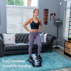 YYFITT Under Desk Elliptical Machine – Compact Luminous Display