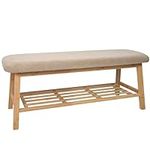 Purbambo 45 Inches Long Shoe Bench 