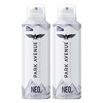 Park Avenue Men Neo Signature Collection | Deodorant Spray | Fresh Long-Lasting Aroma | 150Ml Each (Pack Of 2)