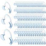 Zhengmy 300 Pcs C Shape Teeth Whitening Cheek Retractor, Mouth Opener Mouth Retractor for Teeth Whitening Dental Cheek Retractor for Dentist Party Challenge Games (Large, Medium, Small)