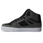 DC Men's Pure Hight Top Wc Tx Se Skate Shoe, Black Denim, 9