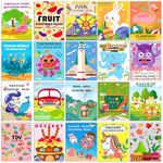 20 Pack Coloring Books for Kids Ages 2-4, 4-8, 8-12 Birthday Party Favors Gifts Includes Unicorn Dinosaur Mermaid Animal More Designs Goodie Bags Stuffer Fillers for School Classroom Activity Supplies